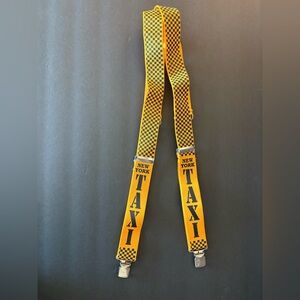 New York Taxi Yellow Suspenders